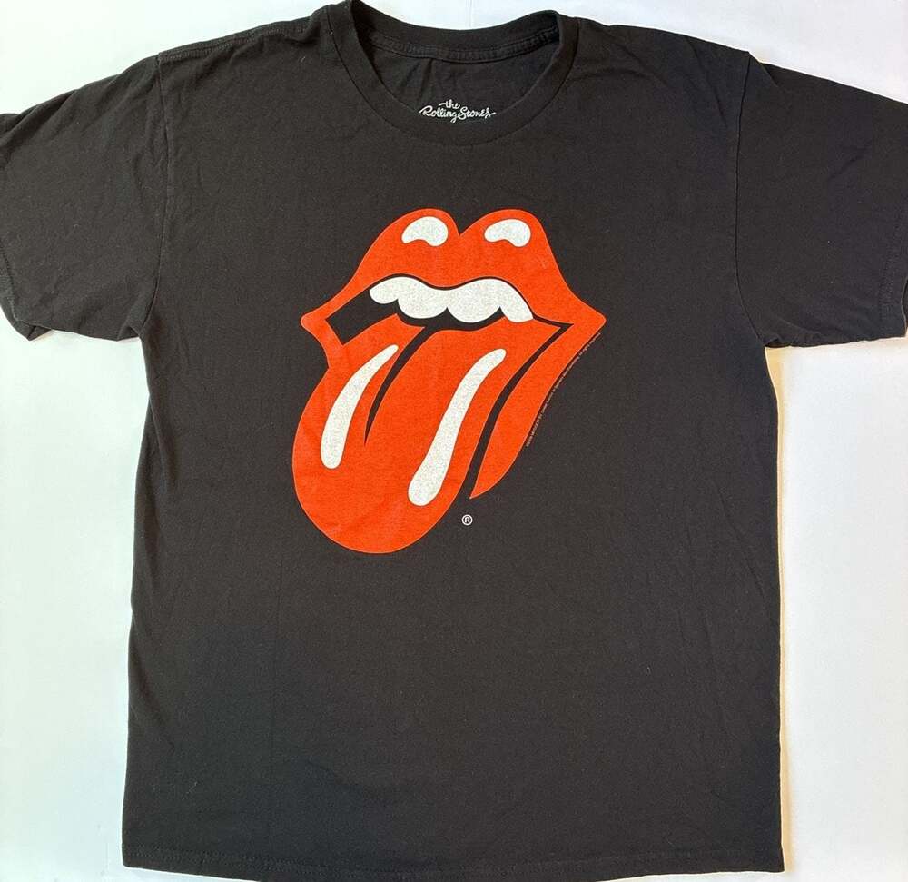 The Rolling Stones Classic Tongue and Lip Logo Graphic T-Shirt